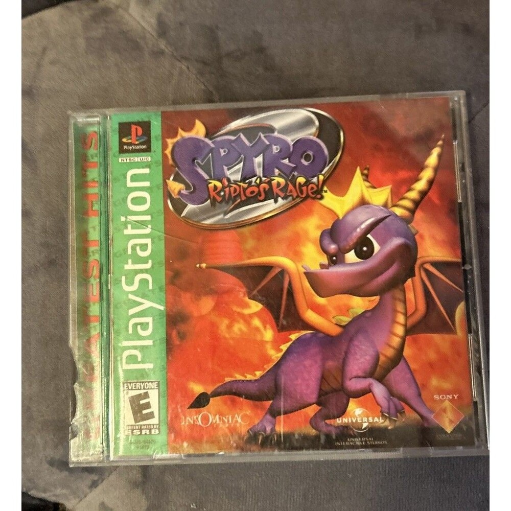 Universal Spyro 2: Ripto's Rage! Greatest Hits PS1 NTSC-U/C E 1999